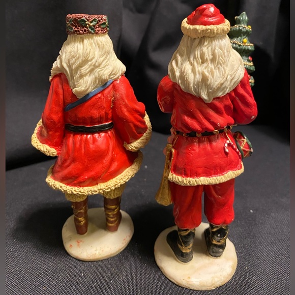 CARLTON United States Santa Claus Figurine 1992 Take Home Series CHRISTMAS - Picture 2 of 2